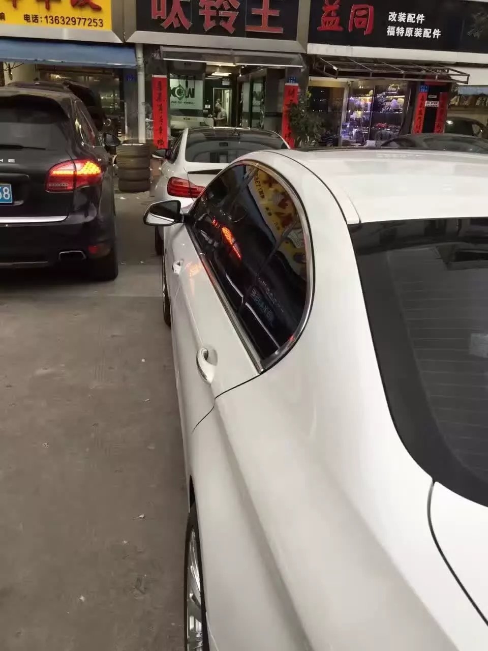 寶馬，換原裝 鍛造 19寸 ，完工。