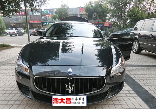 奢華中盡顯高貴！重慶渝大昌改裝瑪莎拉蒂汽車音響，德國(guó)零點(diǎn)發(fā)燒音響器材