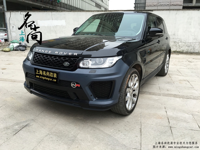 【上海名尚改裝】又一輛路虎攬勝運(yùn)動(dòng)改裝奧地利sebring閥門(mén)四出排氣 SVR大包圍