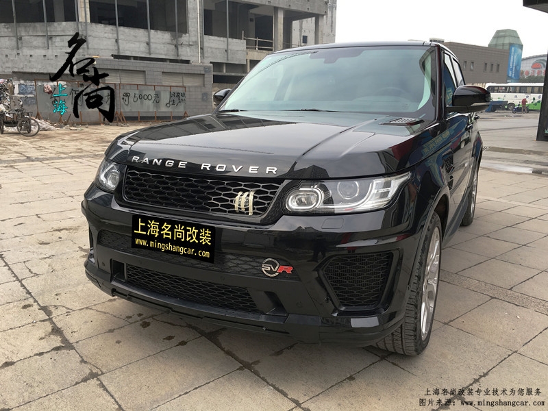 【上海名尚改裝】又一輛路虎攬勝運(yùn)動(dòng)改裝奧地利sebring閥門(mén)四出排氣 SVR大包圍