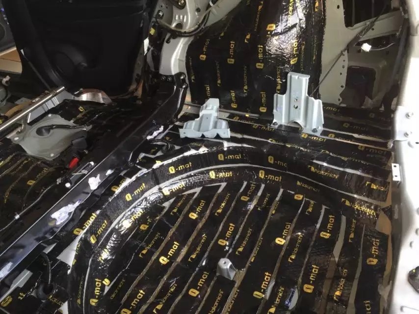 南寧日產(chǎn)奇駿隔音改裝【中道隔音】-途悅汽車音響.隔音改裝