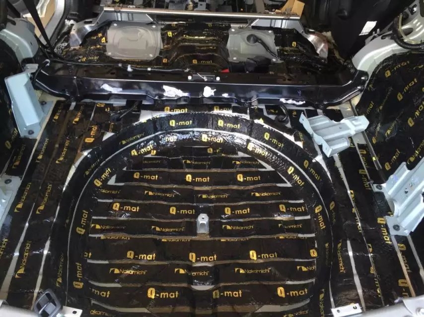 南寧日產(chǎn)奇駿隔音改裝【中道隔音】-途悅汽車音響.隔音改裝