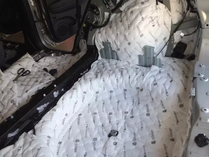 南寧日產(chǎn)奇駿隔音改裝【中道隔音】-途悅汽車音響.隔音改裝