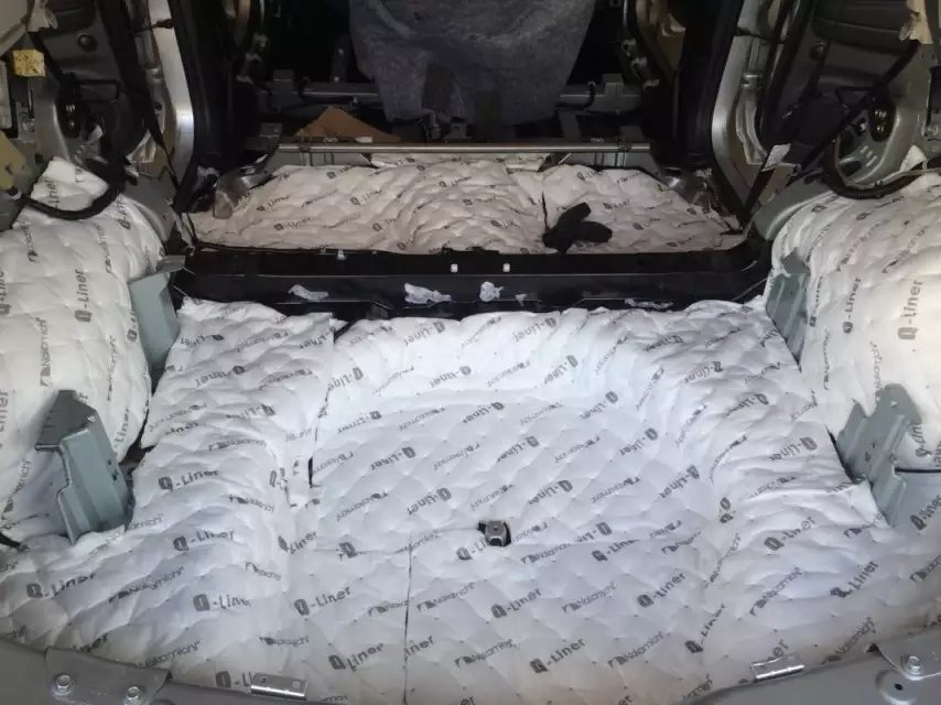 南寧日產(chǎn)奇駿隔音改裝【中道隔音】-途悅汽車音響.隔音改裝