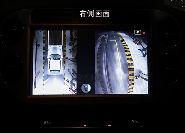 大眾途觀加裝道可視1080P 360度全景行車記錄儀_重慶渝大昌汽車音響