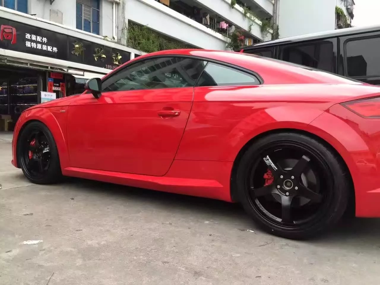 奧迪，換 橫濱 GT 、19寸 完工！