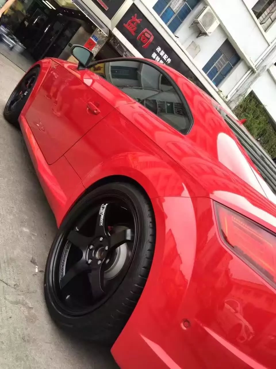 奧迪，換 橫濱 GT 、19寸 完工！