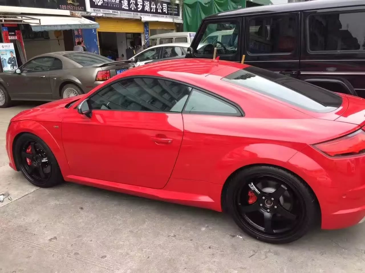 奧迪，換 橫濱 GT 、19寸 完工！