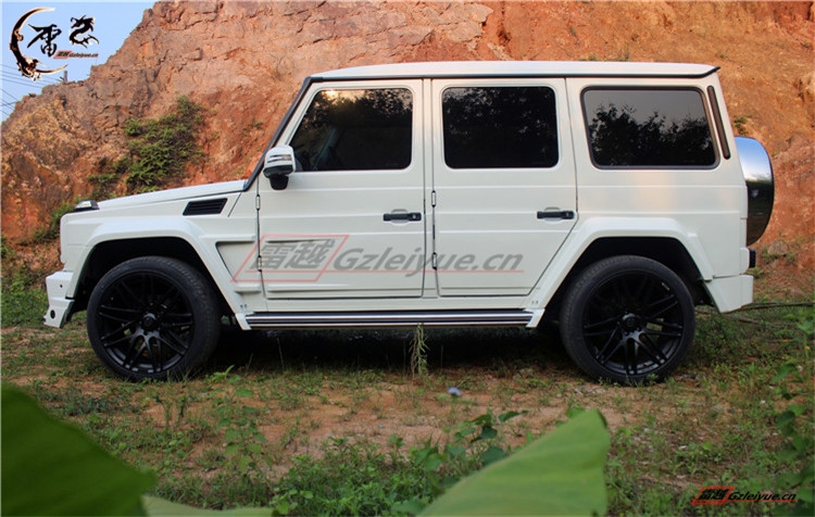 奔馳G級改裝BRABUS包圍G55G500G63G65AMG巴博斯大包圍排氣機蓋燈