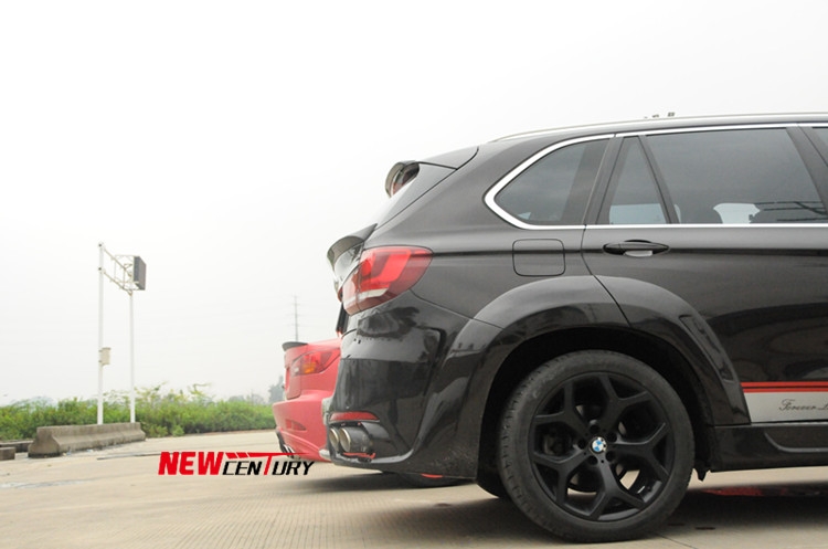 最新款宝马X5改装LUMMA宽体大包围 BMW宝马F15前杠雾灯碳纤维尾翼