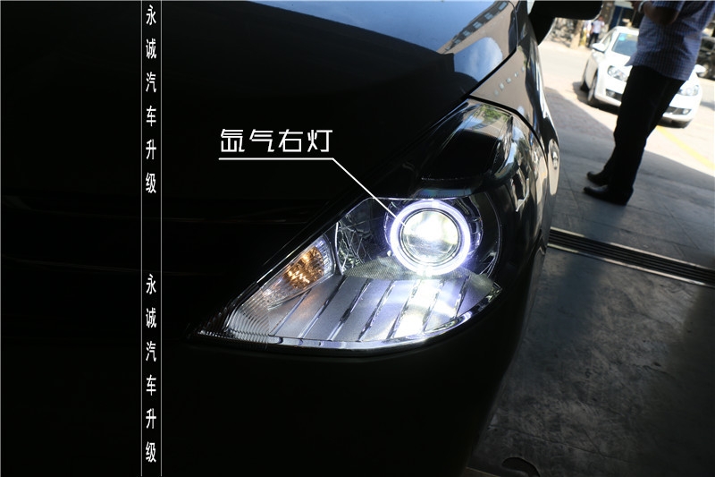 【永誠(chéng)汽車】石家莊騏達(dá)改燈，升級(jí)雙光透鏡氙氣燈