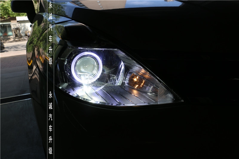 【永誠(chéng)汽車】石家莊騏達(dá)改燈，升級(jí)雙光透鏡氙氣燈