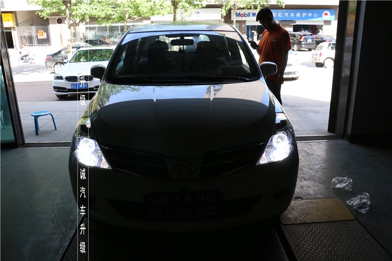 【永誠(chéng)汽車】石家莊騏達(dá)改燈，升級(jí)雙光透鏡氙氣燈