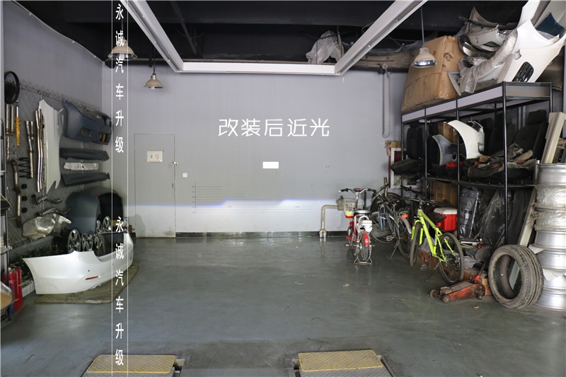 【永誠(chéng)汽車】石家莊騏達(dá)改燈，升級(jí)雙光透鏡氙氣燈