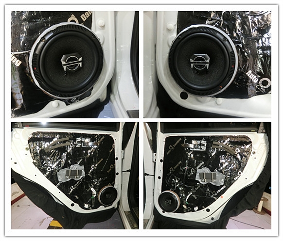 日產(chǎn)逍客汽車音響改裝德國零點(diǎn)和全車隔音TEAC【重慶渝大昌專業(yè)改裝】