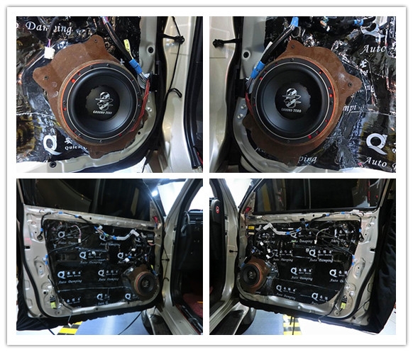 LEXUS雷克薩斯GX400發(fā)燒汽車音響改裝德國(guó)零點(diǎn)和安博士汽車隔音【重慶渝大昌】