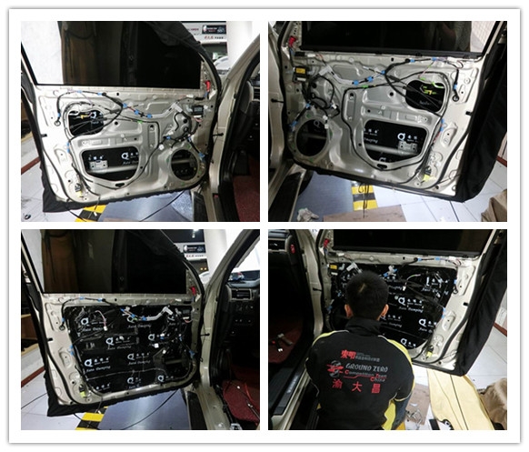LEXUS雷克薩斯GX400發(fā)燒汽車音響改裝德國(guó)零點(diǎn)和安博士汽車隔音【重慶渝大昌】