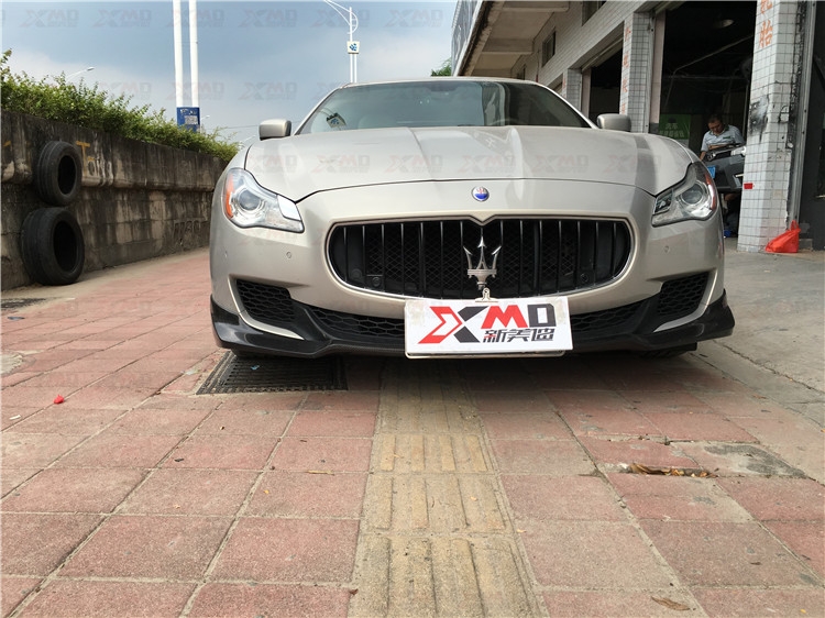 震撼登場(chǎng)！新款瑪莎拉蒂總裁改裝XMD design碳纖維小包圍 前唇 后唇 側(cè)裙全國(guó)首裝