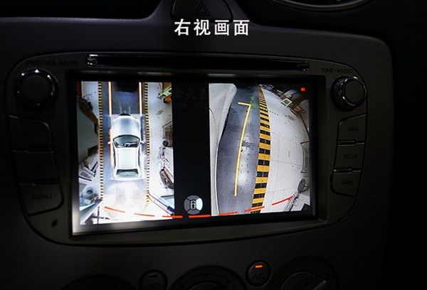 ??怂辜友b道可視360度全景行車記錄儀1080P【重慶渝大昌汽車音響改裝】