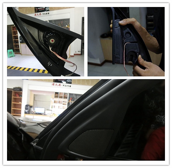 寶馬X6汽車音響改裝德國零點專用三分頻喇叭|BO升降中置|全車隔音安博士|重慶渝大昌