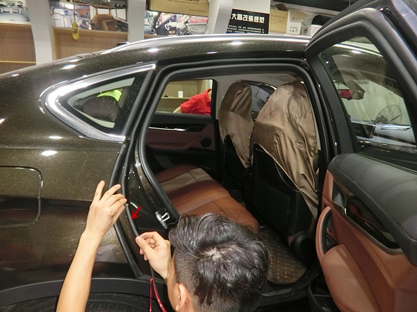 重慶寶馬X6全車隔音降噪，安博士豪華型環(huán)保隔音吸音|重慶渝大昌汽車音響改裝