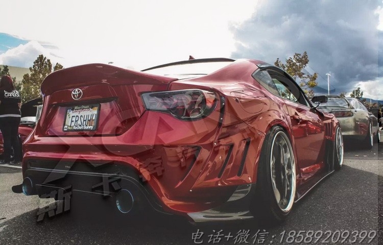 豐田86斯巴魯BRZ加裝Vorsteienr款大包圍