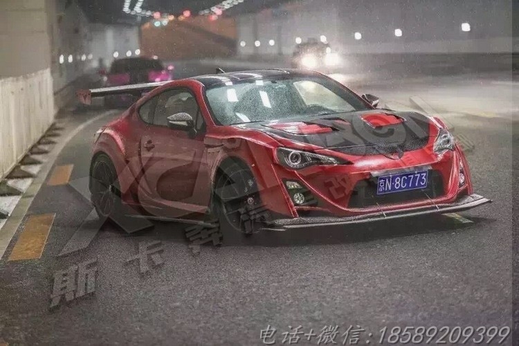 豐田86斯巴魯BRZ加裝Vorsteienr款大包圍
