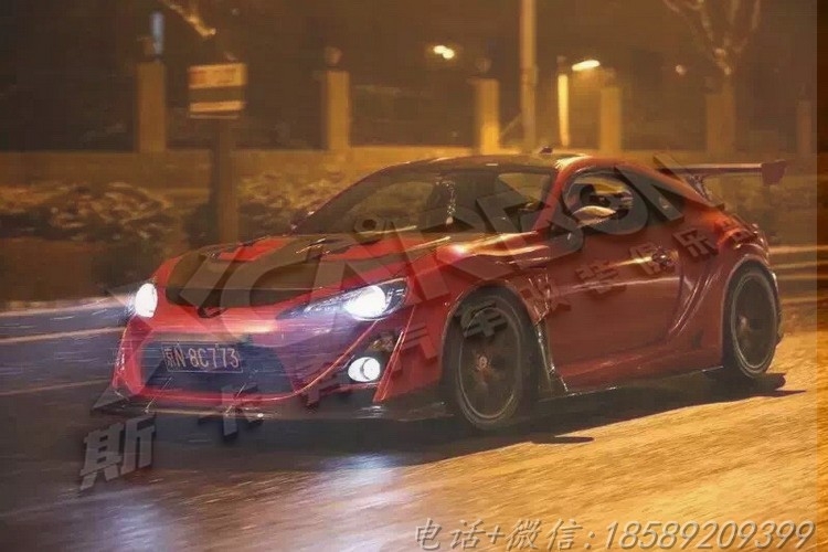 豐田86斯巴魯BRZ加裝Vorsteienr款大包圍