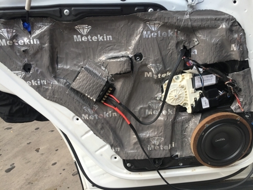 常州至上音樂(lè)大眾途觀汽車(chē)音響改裝升級(jí)德國(guó)佛倫詩(shī)