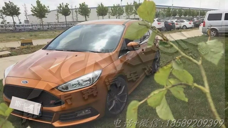 15福克斯加裝ST款PP材料大包圍 配ST款尾段排氣