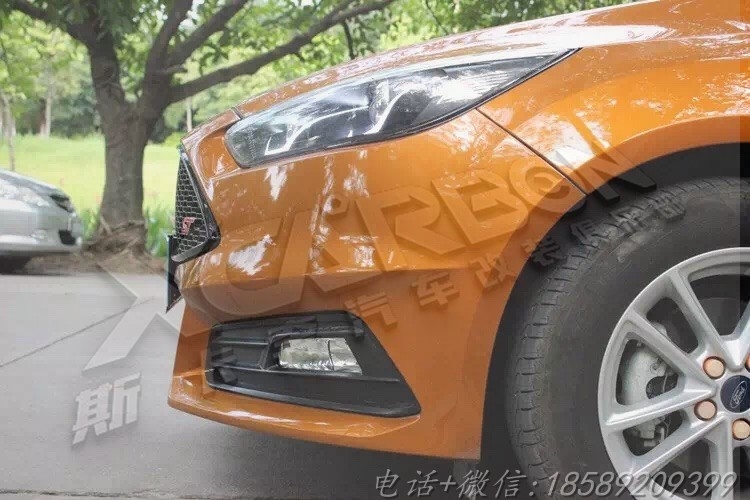 15福克斯加裝ST款PP材料大包圍 配ST款尾段排氣