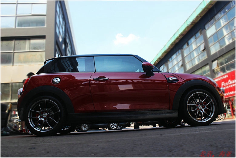 mini F56 改裝 日本 BBS RF 18寸 鍛造輪轂 倍耐力PZERO 新PO高性能運動胎 BLOX鍛造螺桿