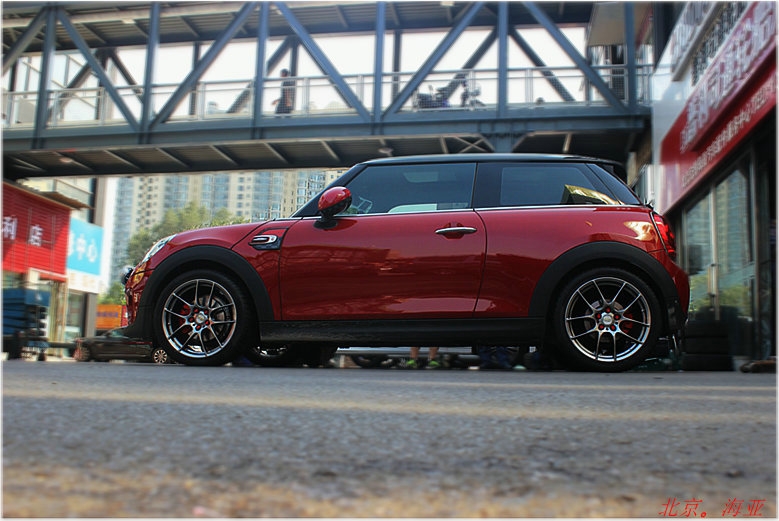 mini F56 改裝 日本 BBS RF 18寸 鍛造輪轂 倍耐力PZERO 新PO高性能運動胎 BLOX鍛造螺桿