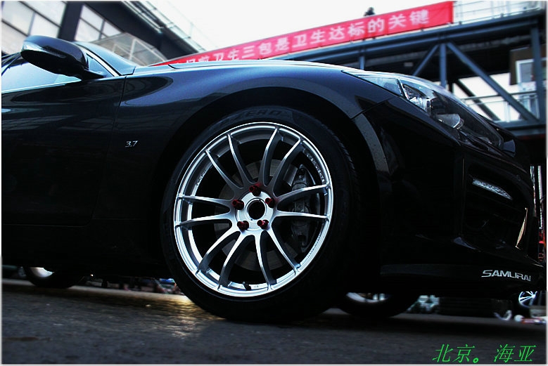 英菲尼迪 Q50 改裝RAYS 57XTREME 19寸輕量化輪轂 倍耐力Pzero性能胎 BLOX鍛造螺絲