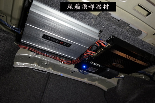 大眾帕薩特發(fā)燒汽車音響再次升級改裝丹拿S362喇叭、先鋒P99_重慶渝大昌