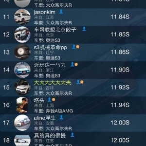 高爾夫7R  加裝AEM水噴  為特調(diào)做準(zhǔn)備 TPE程序0-100m 11.92S