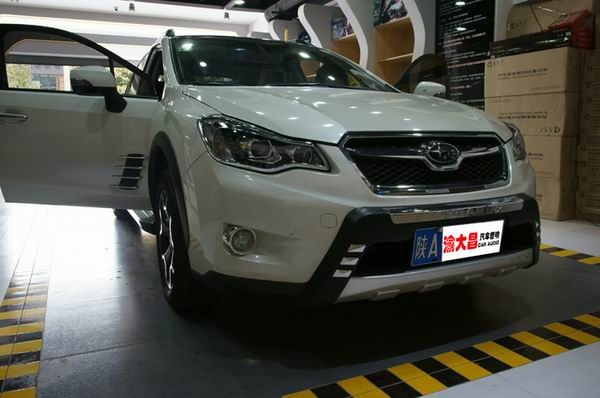 從西安到重慶渝大昌 斯巴魯XV汽車音響改裝德國零點(diǎn) 全車隔音安博士
