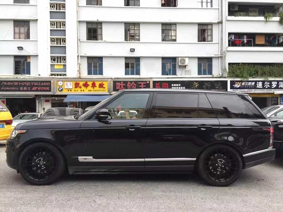 路虎，裝22寸 美國(guó) 鍛造 MSE 完工！