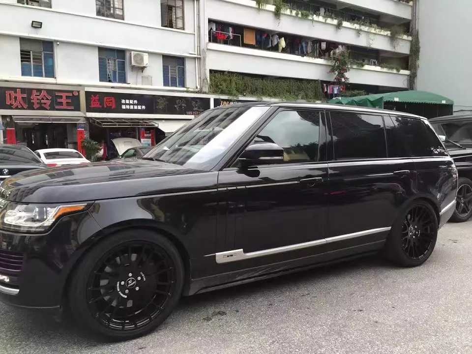 路虎，裝22寸 美國(guó) 鍛造 MSE 完工！