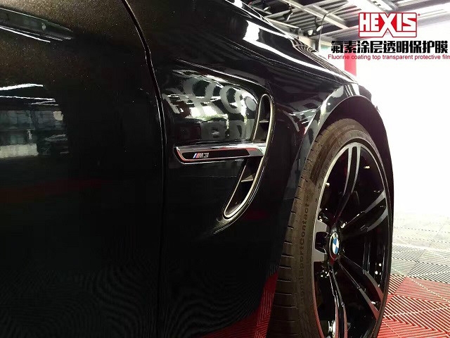 法國 HEXIS   寶馬隱形車衣施工效果