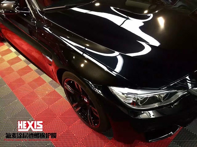 法國 HEXIS   寶馬隱形車衣施工效果