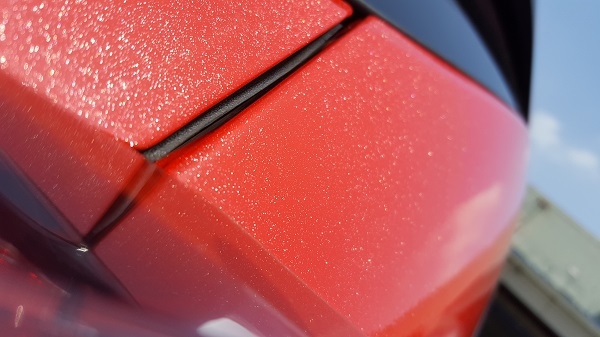 成都鑫迪克汽车改装工厂凯迪拉克SRX整车珠光红改色贴膜