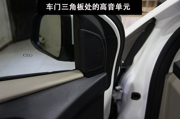 重慶汽車音響改裝案例之福特新福克斯音響改裝意大利史泰格喇叭【重慶渝大昌】