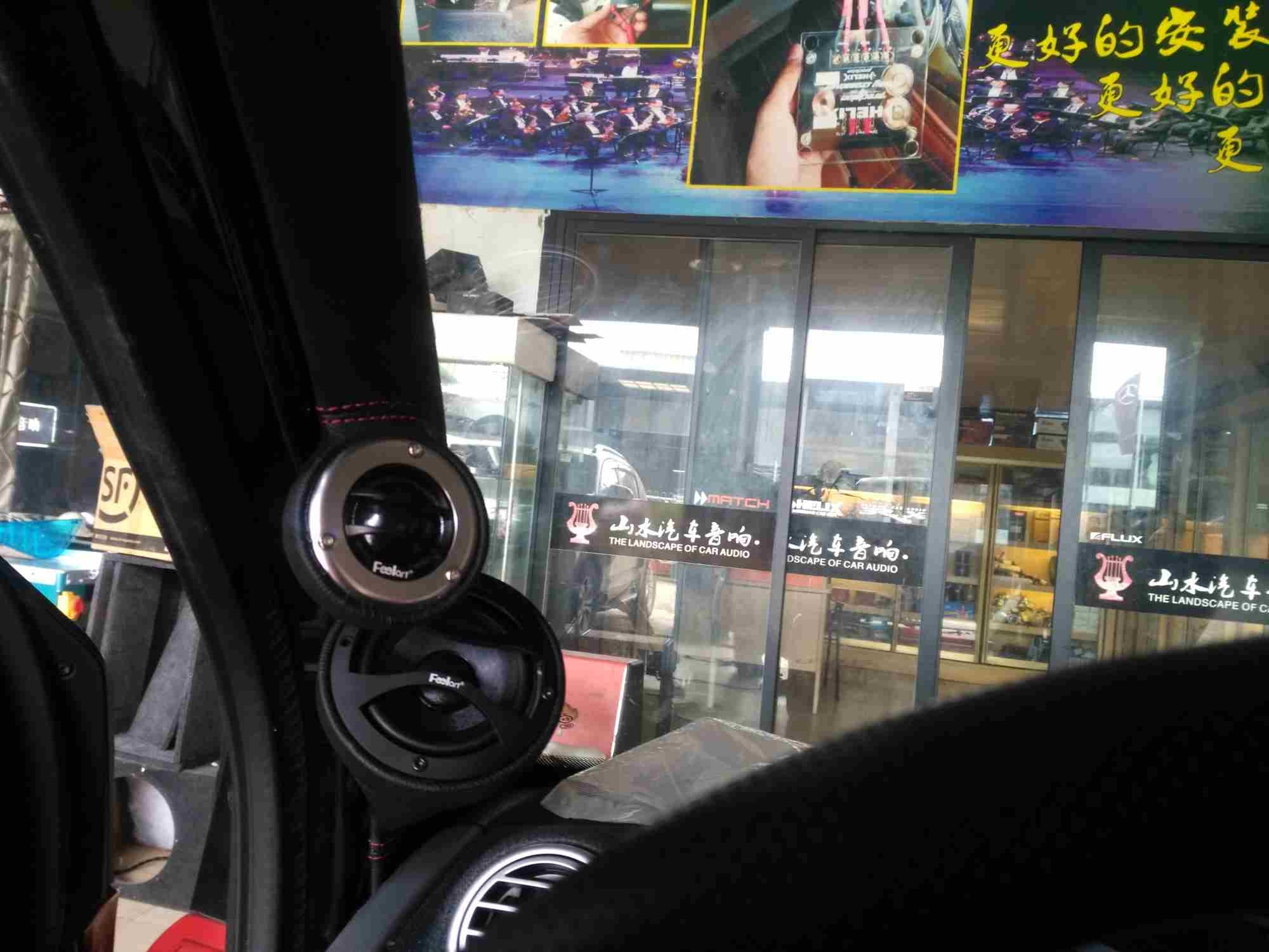 奔馳smart音響改裝 全車隔音 泉州山水汽車音響改裝