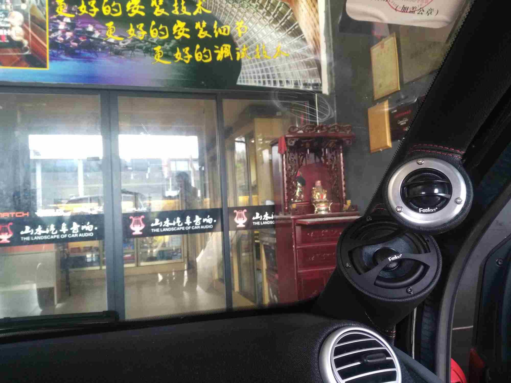 奔馳smart音響改裝 全車隔音 泉州山水汽車音響改裝