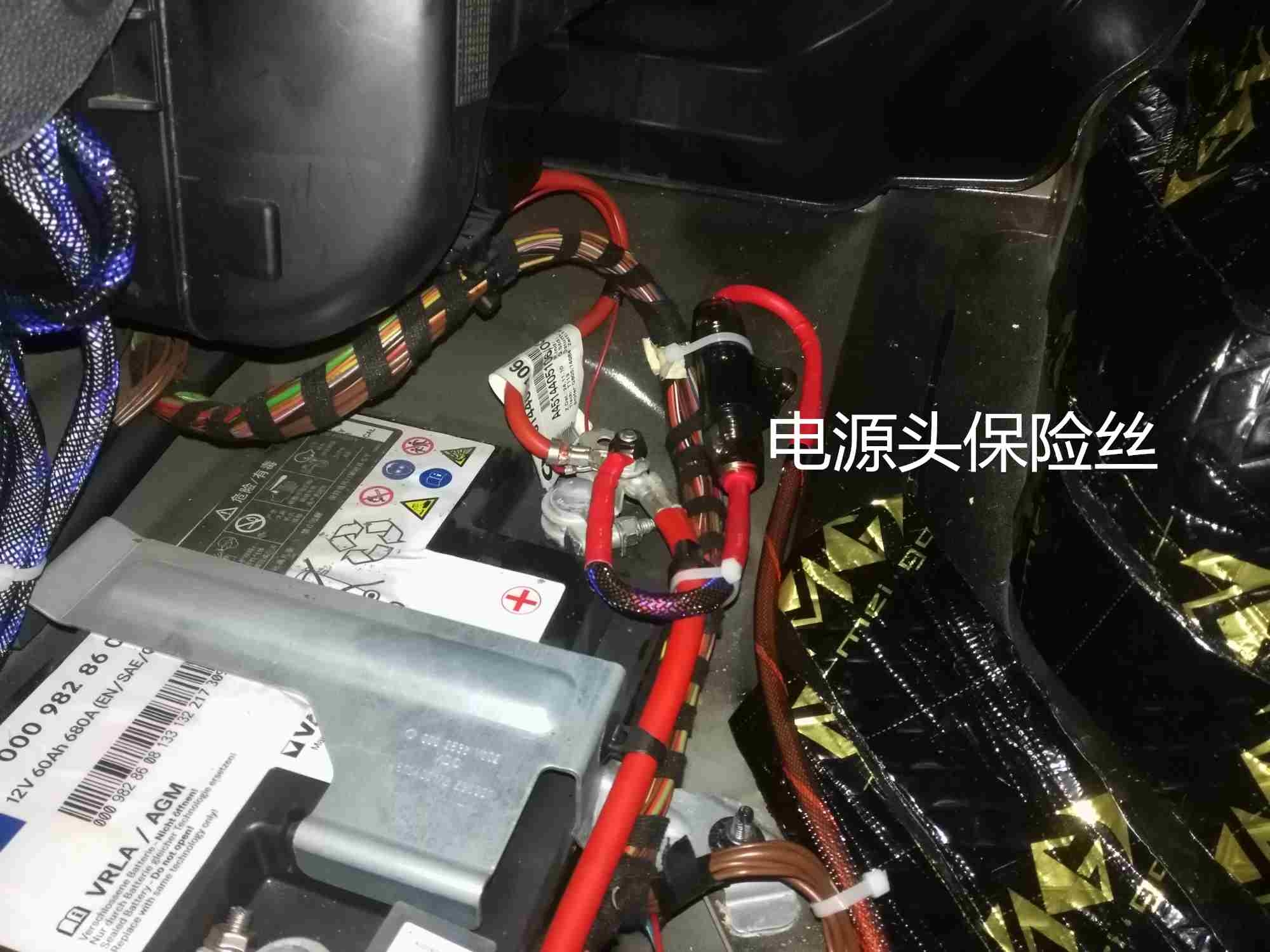 奔馳smart音響改裝 全車隔音 泉州山水汽車音響改裝