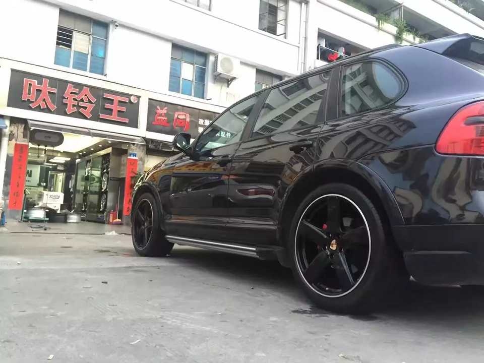 卡宴，裝21寸 新款原裝！完工！