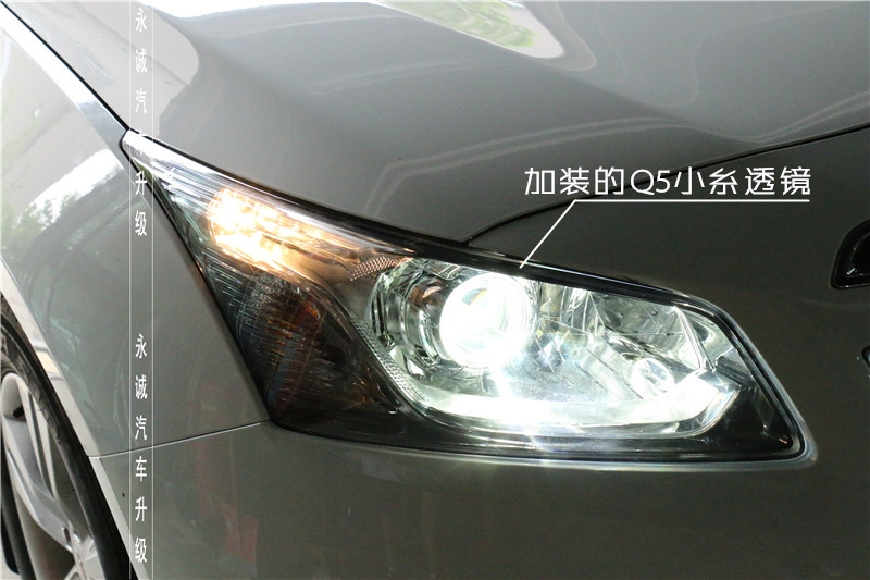 【永誠汽車】石家莊科魯茲改燈，Q5透鏡+漢雷5500K氙氣燈+奧茲姆安定