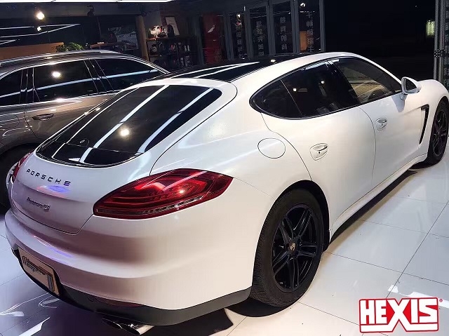法國 HEXIS  鉆石珠光白+鋼琴車頂（保時(shí)捷帕拉梅拉）