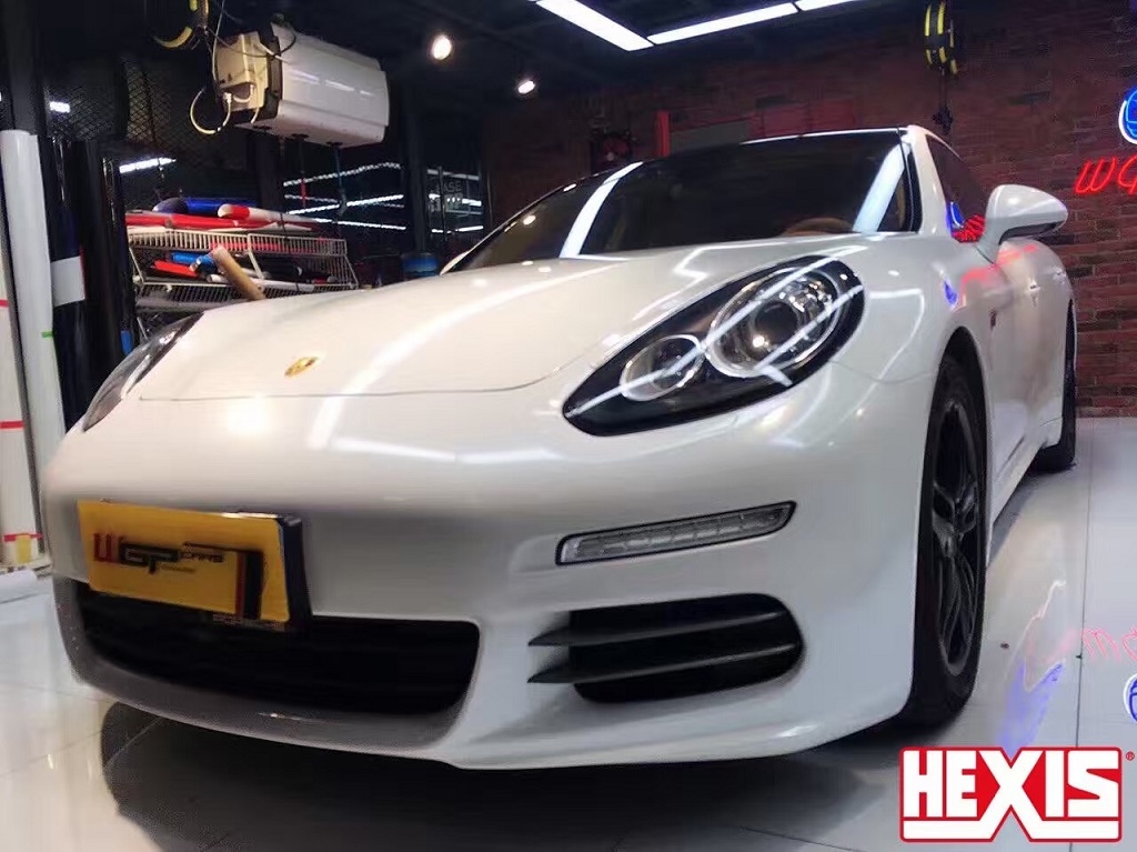 法國 HEXIS  鉆石珠光白+鋼琴車頂（保時(shí)捷帕拉梅拉）